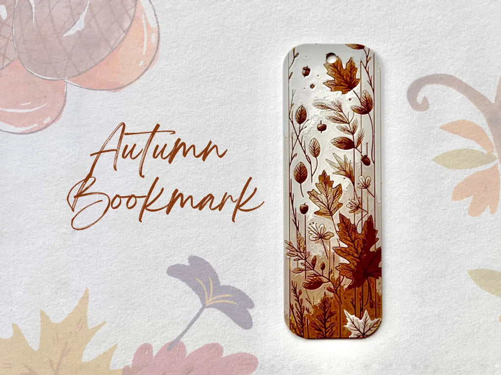 Signet d'automne pour les amoureux des livres et la décoration d'automne - Music Print