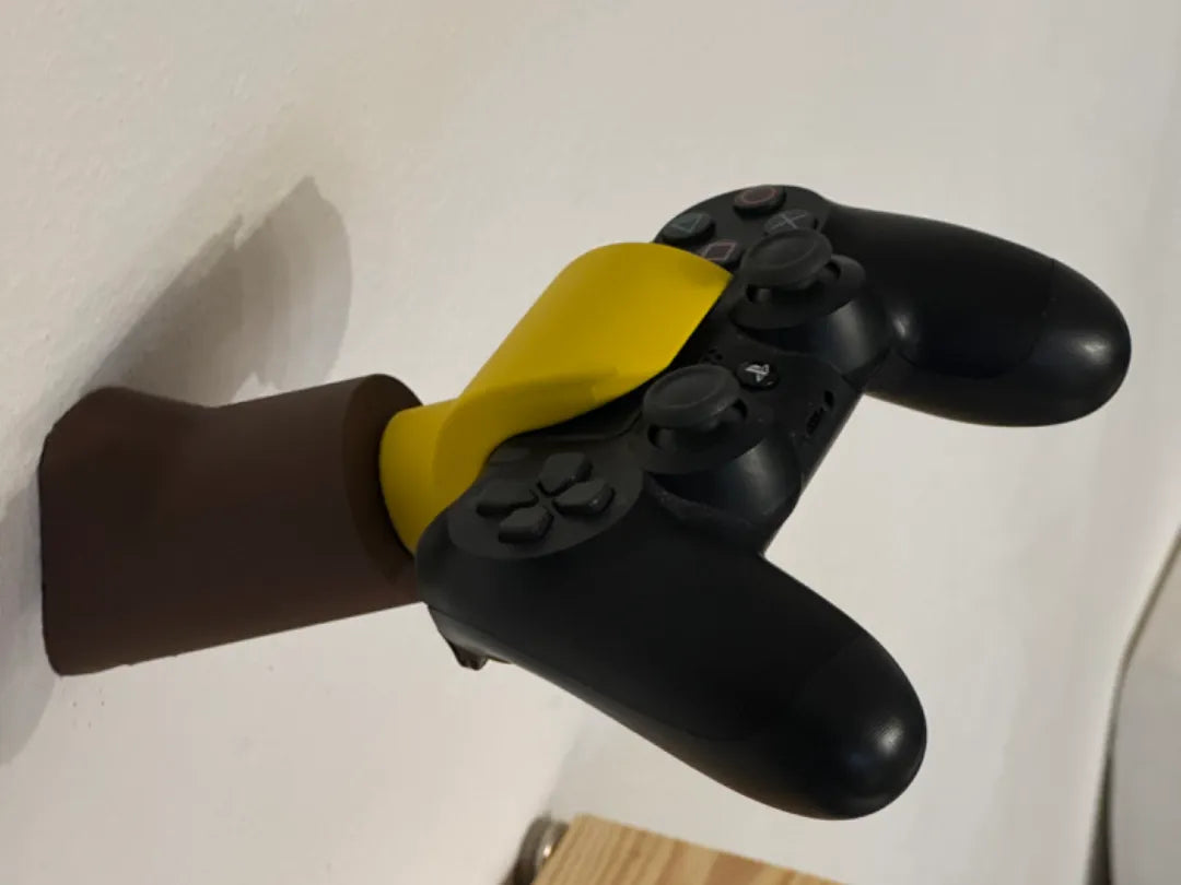 Support mural pour manette PS4 en forme de brique - Geek Print