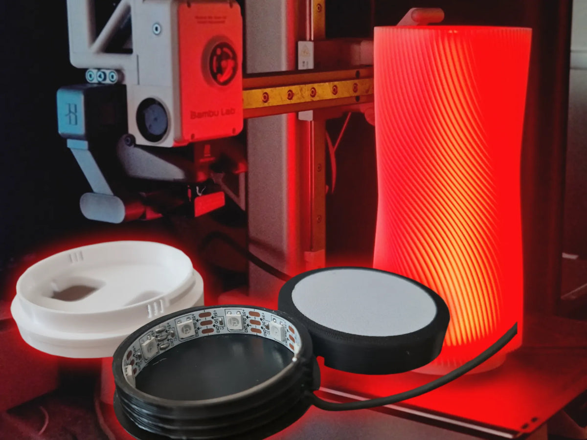 Kit de lampe à bande LED entièrement imprimable 001 - Lumière Print