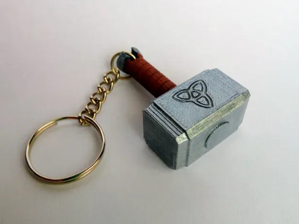 Porte-clés marteau de Thor - Cadeau Print