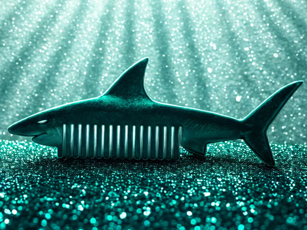 Peigne à cheveux pour enfants Requin - Cosplay Print