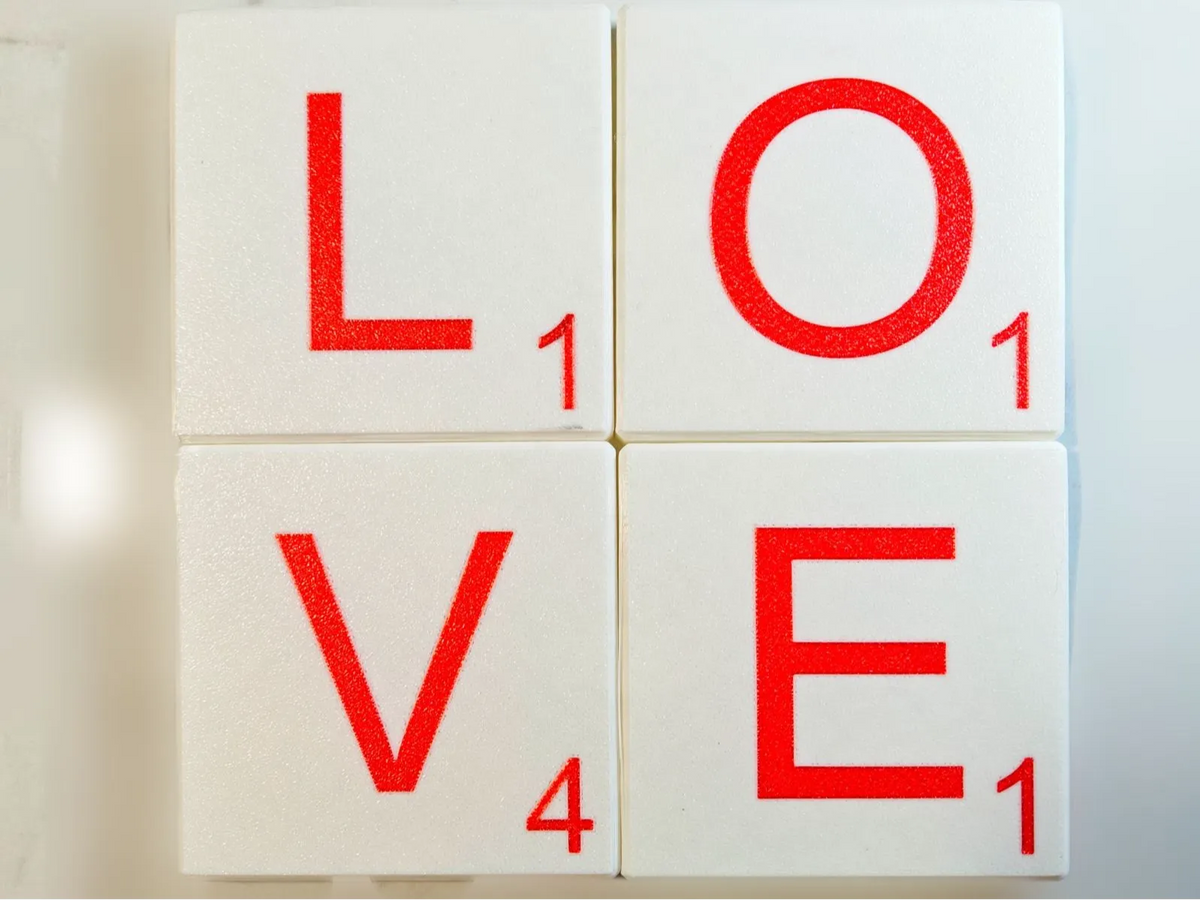 Tuiles de Scrabble murales - Art Print