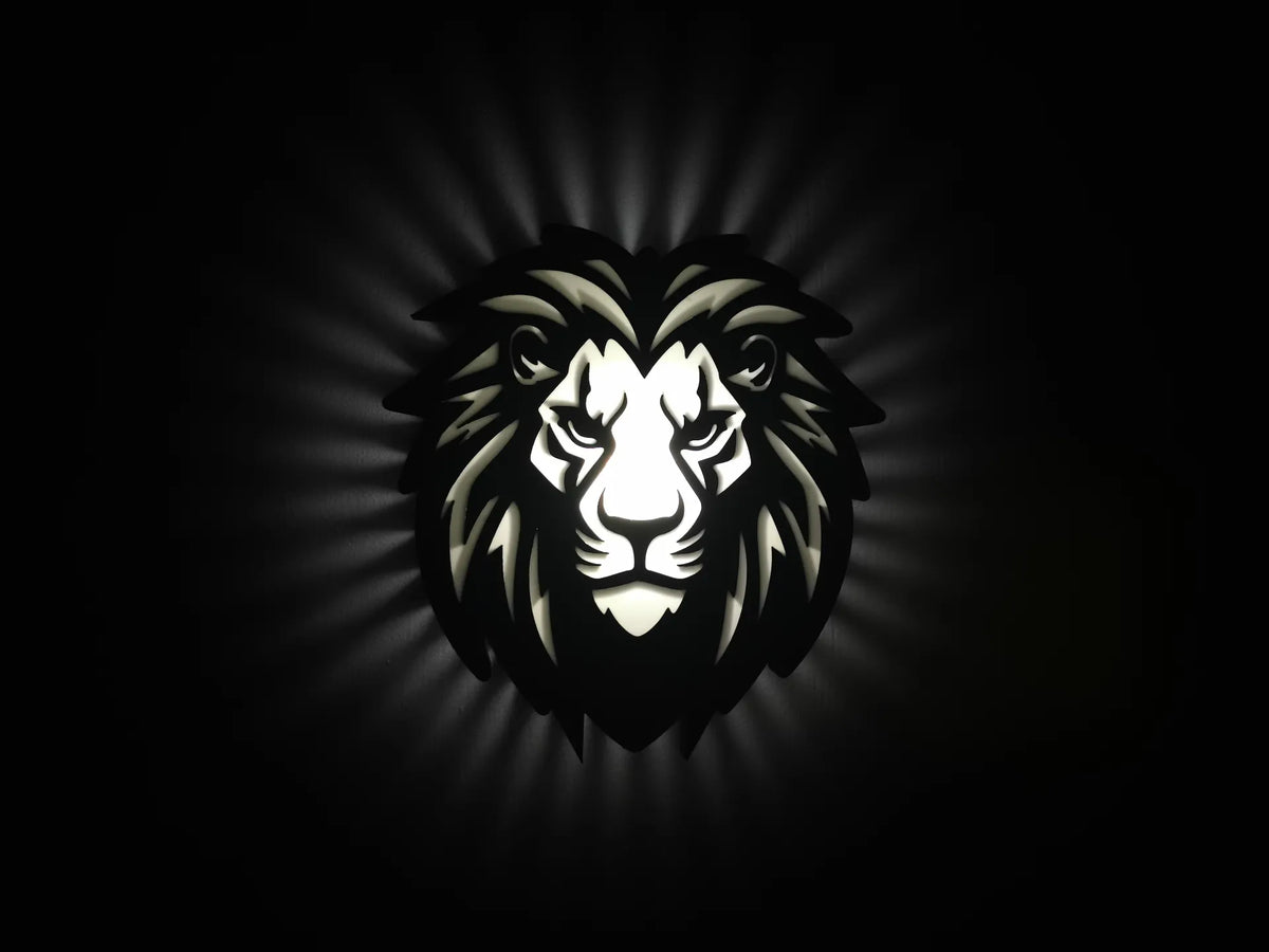 Lampe Tête de Lion - Outdoor Print