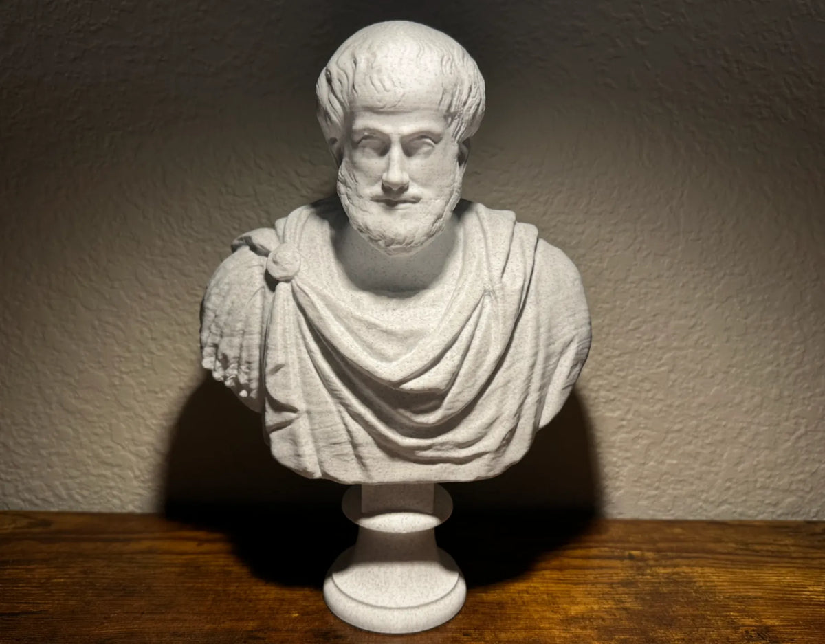 Buste d'Aristote - Art Print