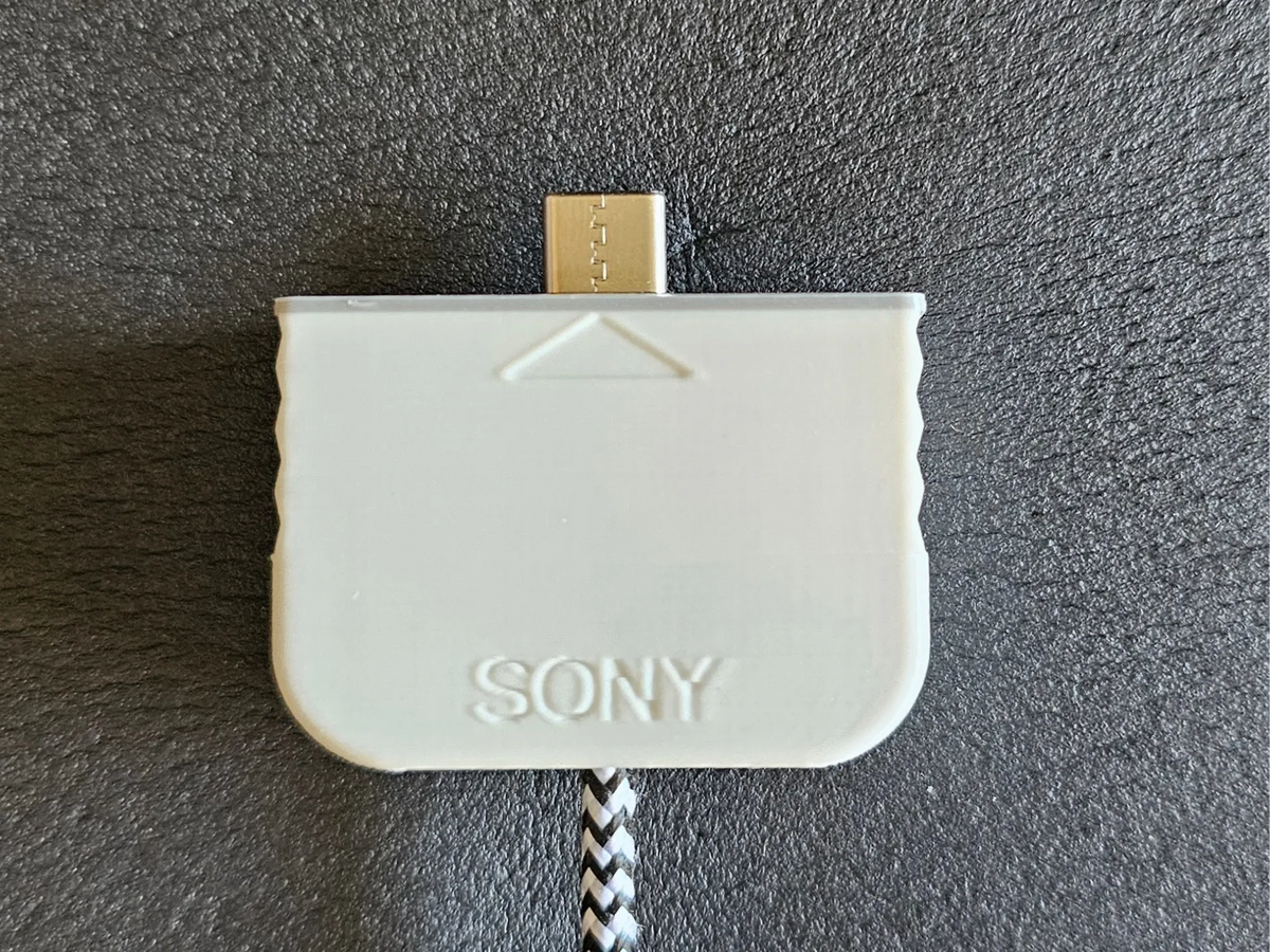 Boîtier de câble de manette PlayStation paramétrique - Vélo Print