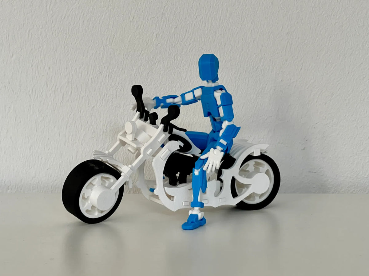 Motocyclette (puzzle) - Auto Print
