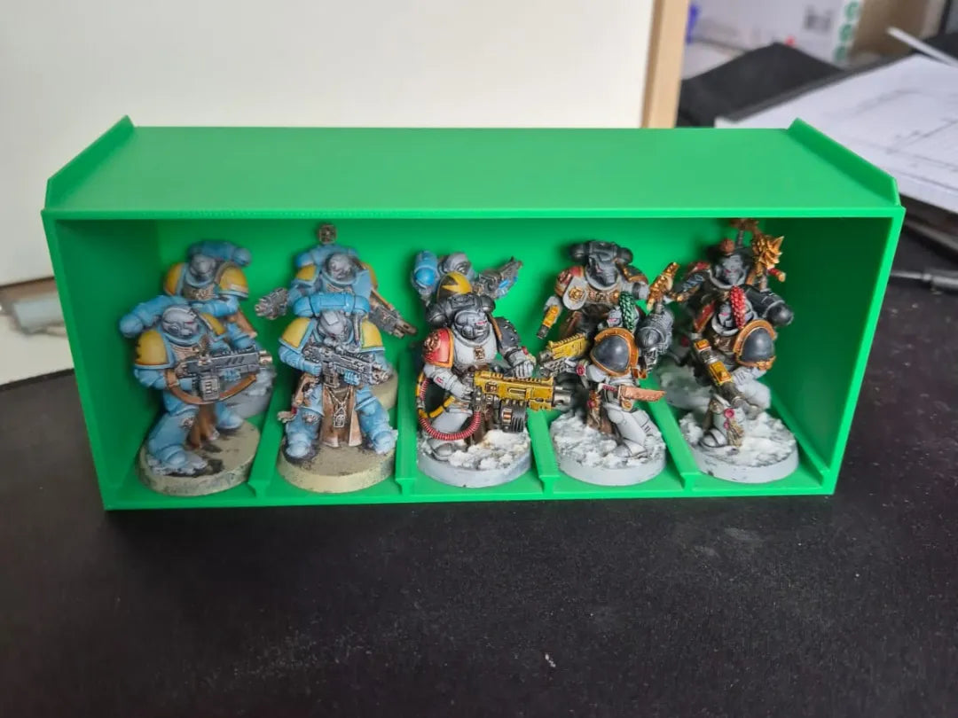 Rangement empilable pour figurines de table - Base de 32 mm - Jeux Print