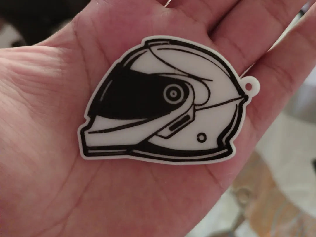 Porte-clés de casque de moto - Auto Print