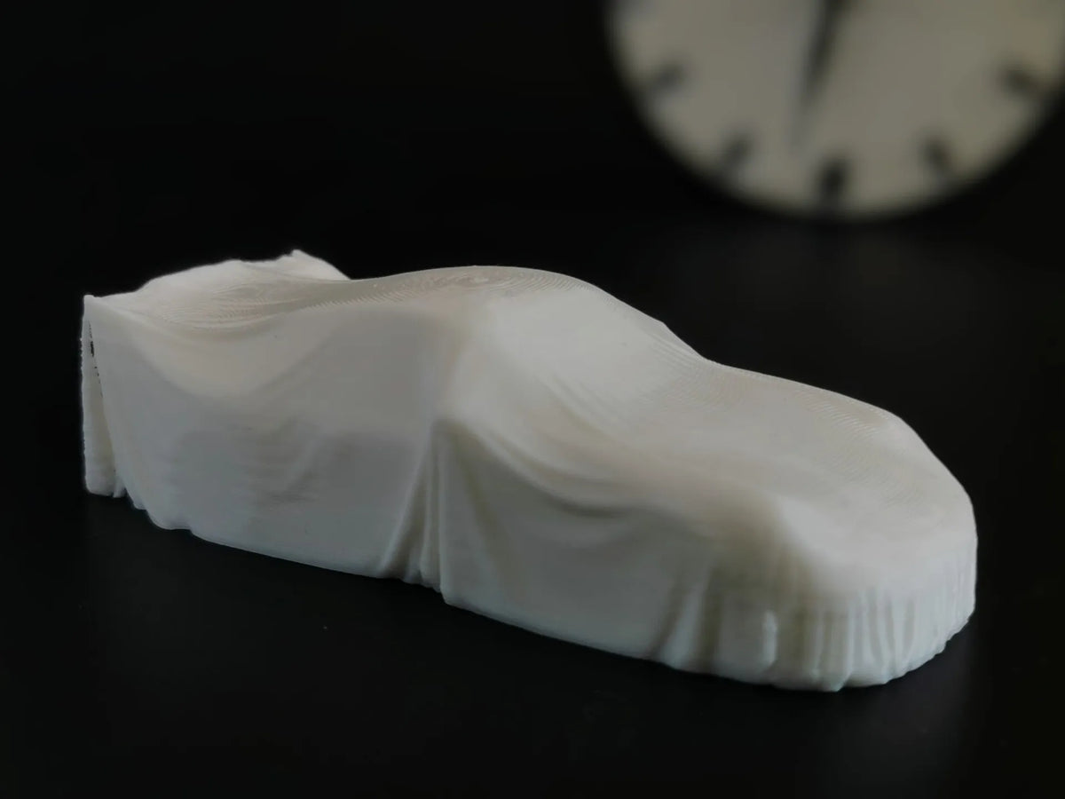 Porsche 911 (sous un tissu) - Auto Print
