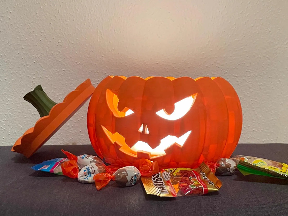 Citrouille d'Halloween XXL effrayante (Jack-O Lantern) - Fêtes Print