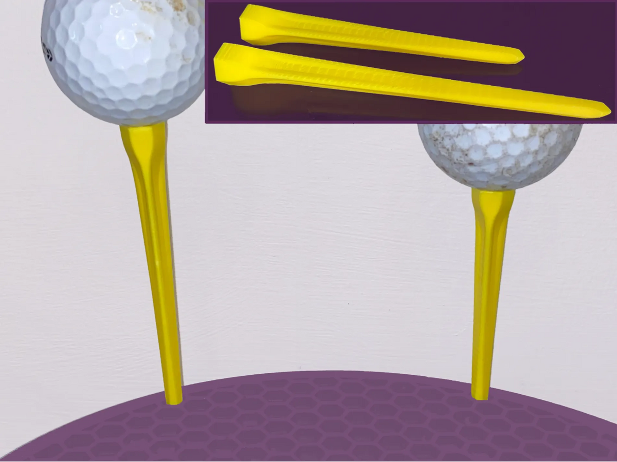 Un tee de golf incassable (impression horizontale sans support) - Sport Print