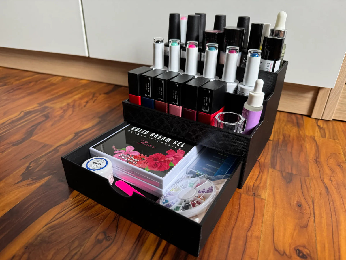 Organisateur de Nail Art avec tiroir - Beauté Print