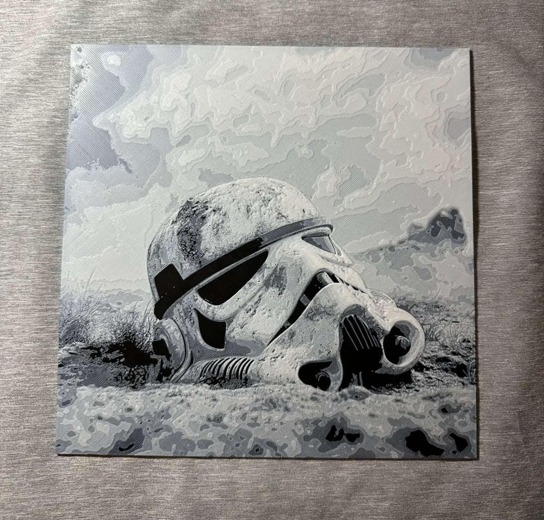 Casque de Stormtrooper Hueforge - Geek Print