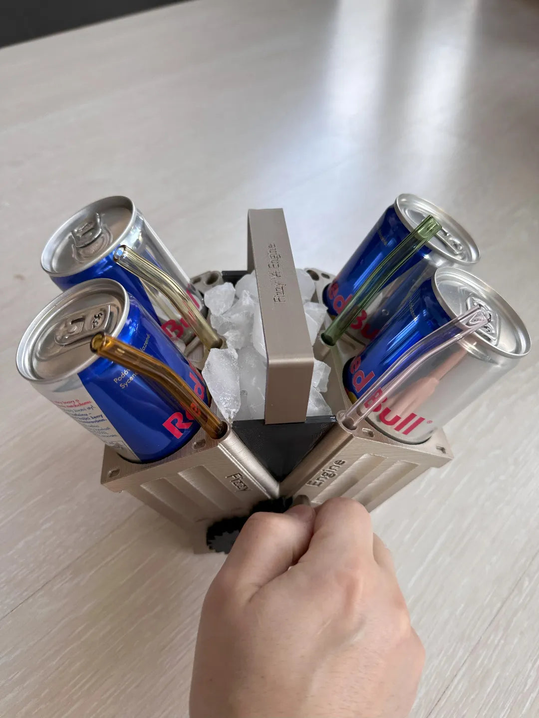 Plateau de moteur pour boissons gazeuses - Auto Print