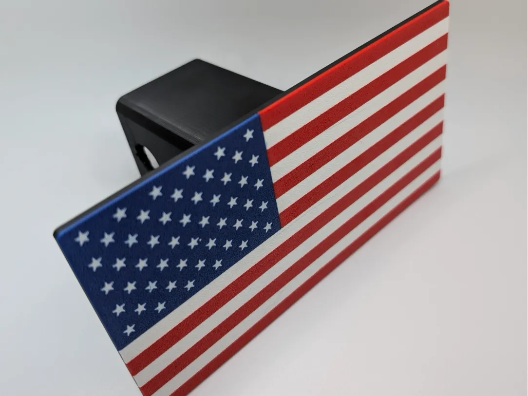 Cache Attelage Drapeau USA - Voyage Print