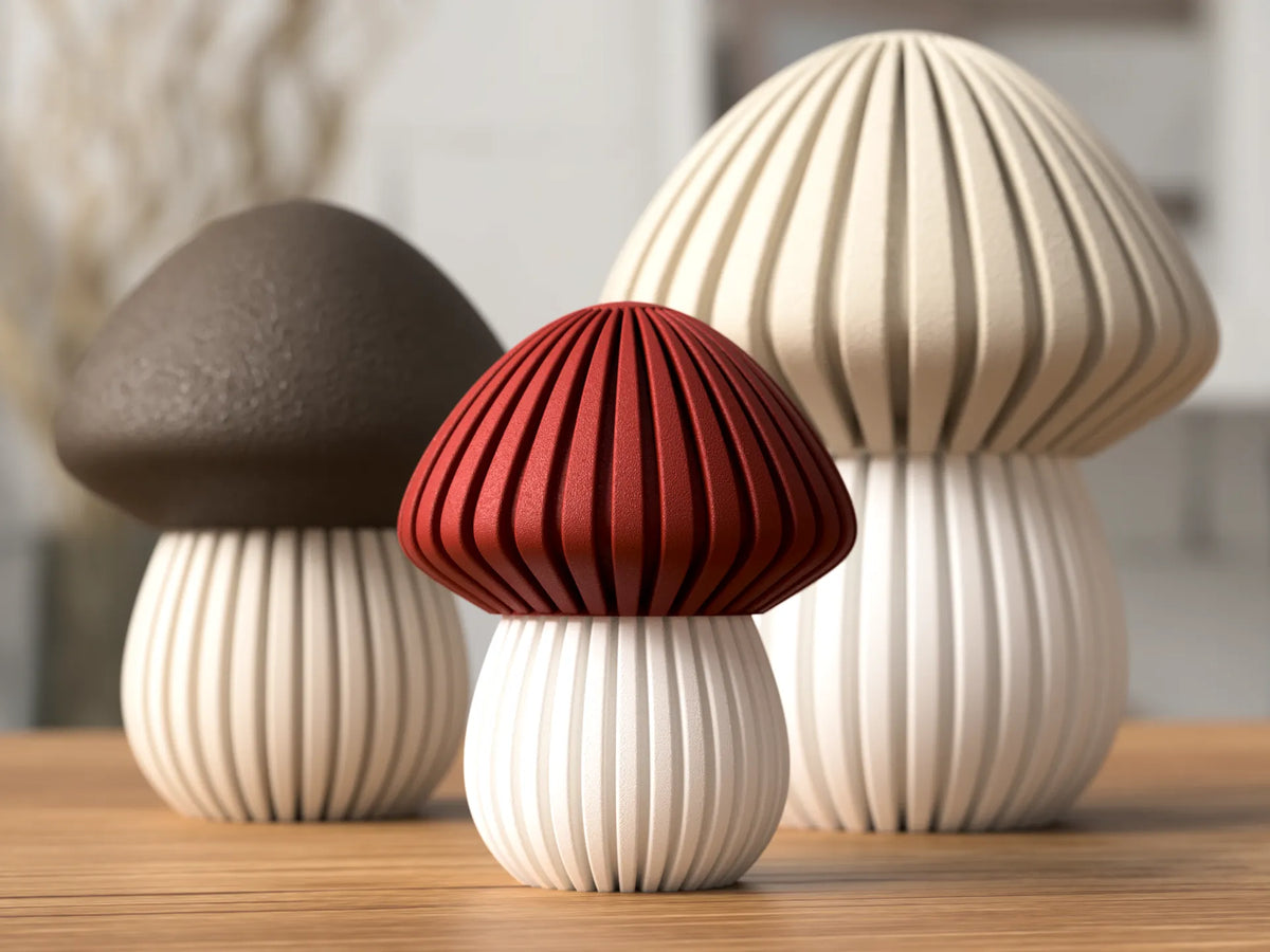 Décoration champignon (compatible bougie chauffe-plat) - Lumière Print