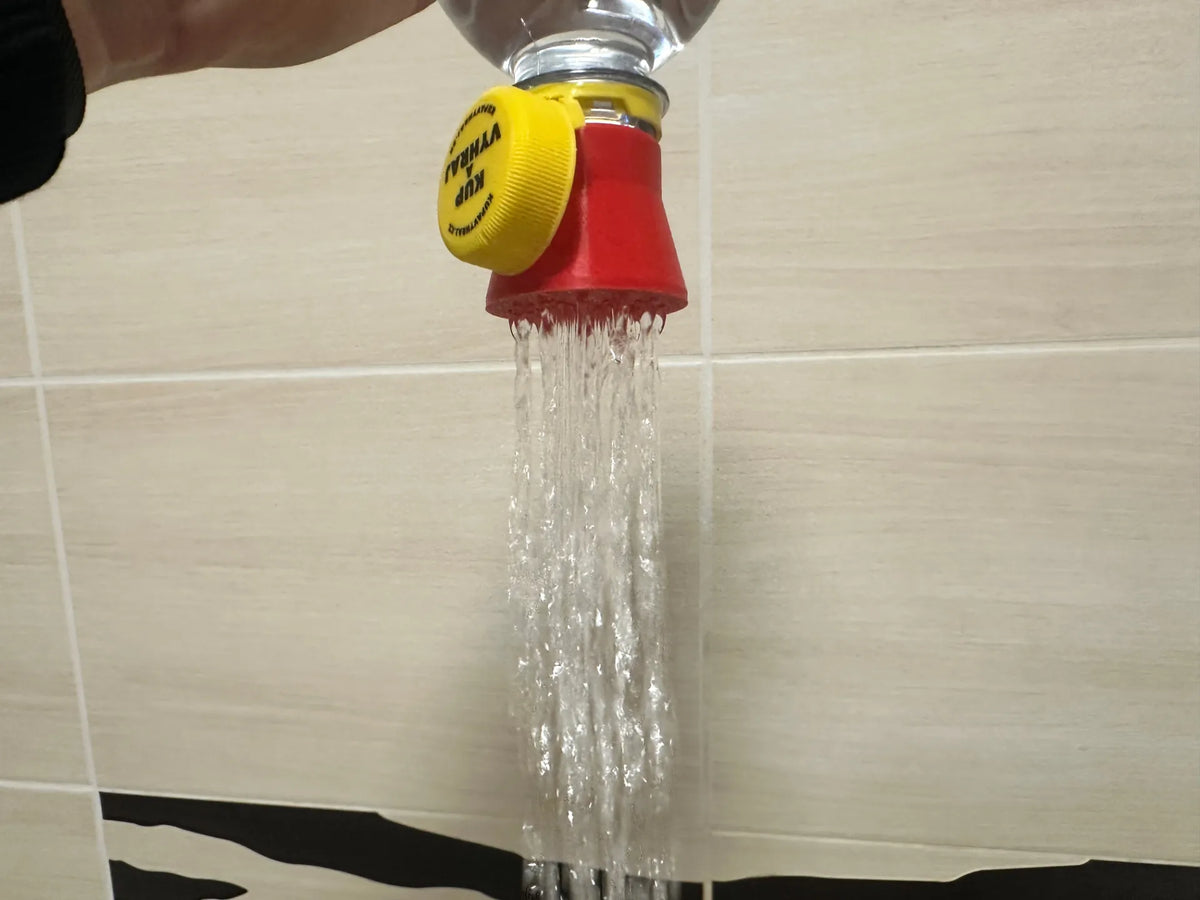 Bouteille de voyage pour douche de camping - Beauté Print