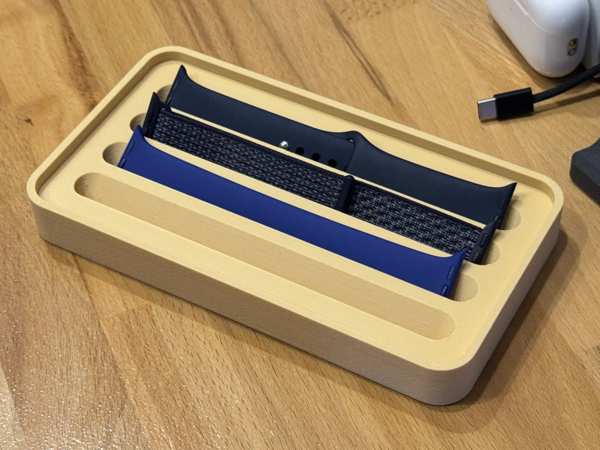 Écran de démonstration de la montre Apple Watch en magasin pour essayer le bracelet - Bijoux Print