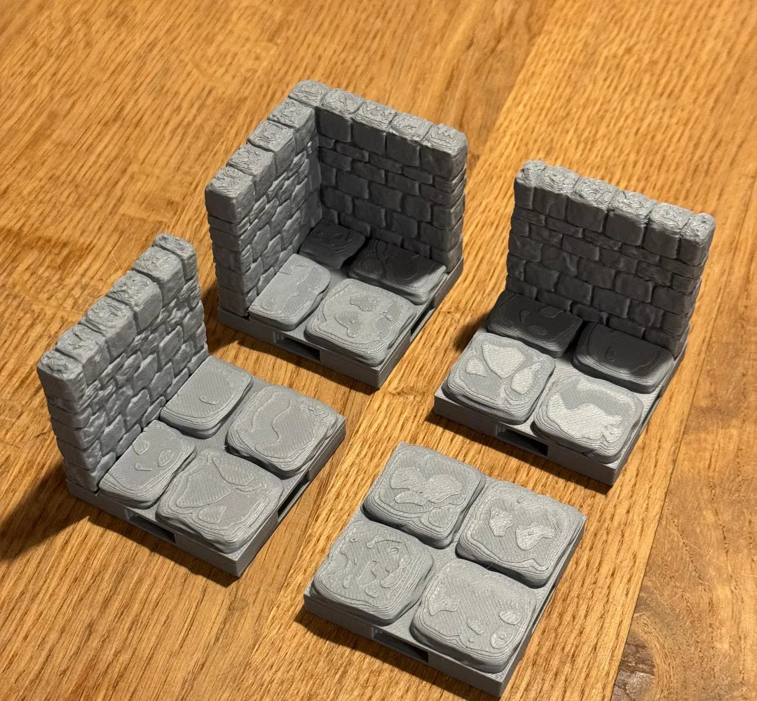 Openforge 2.0 Mur et Sol en Pierre de Donjon - Basiques - Jeux Print