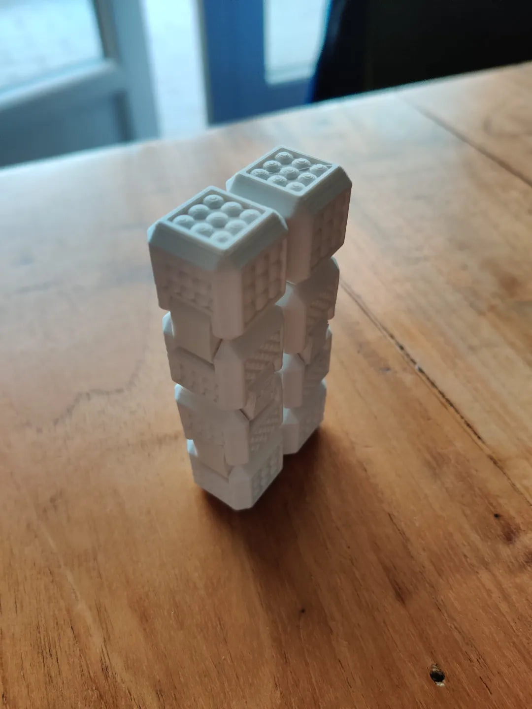 Cube infini texturé à fidgeter - Jeux Print
