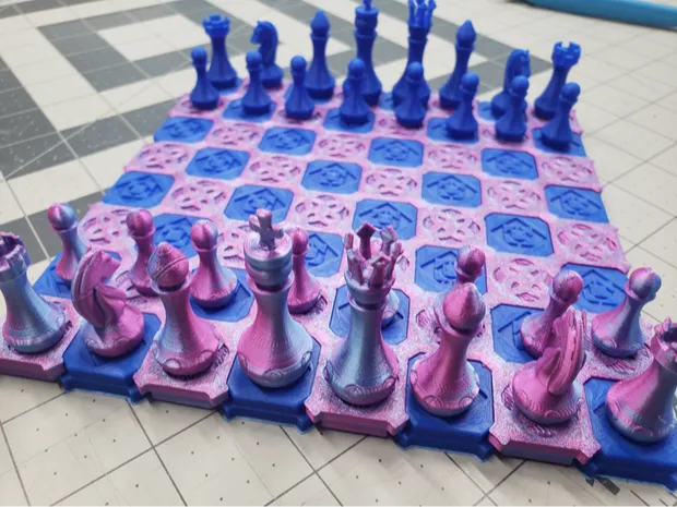 Jeu d'échecs – modèle 4 - Jeux Print