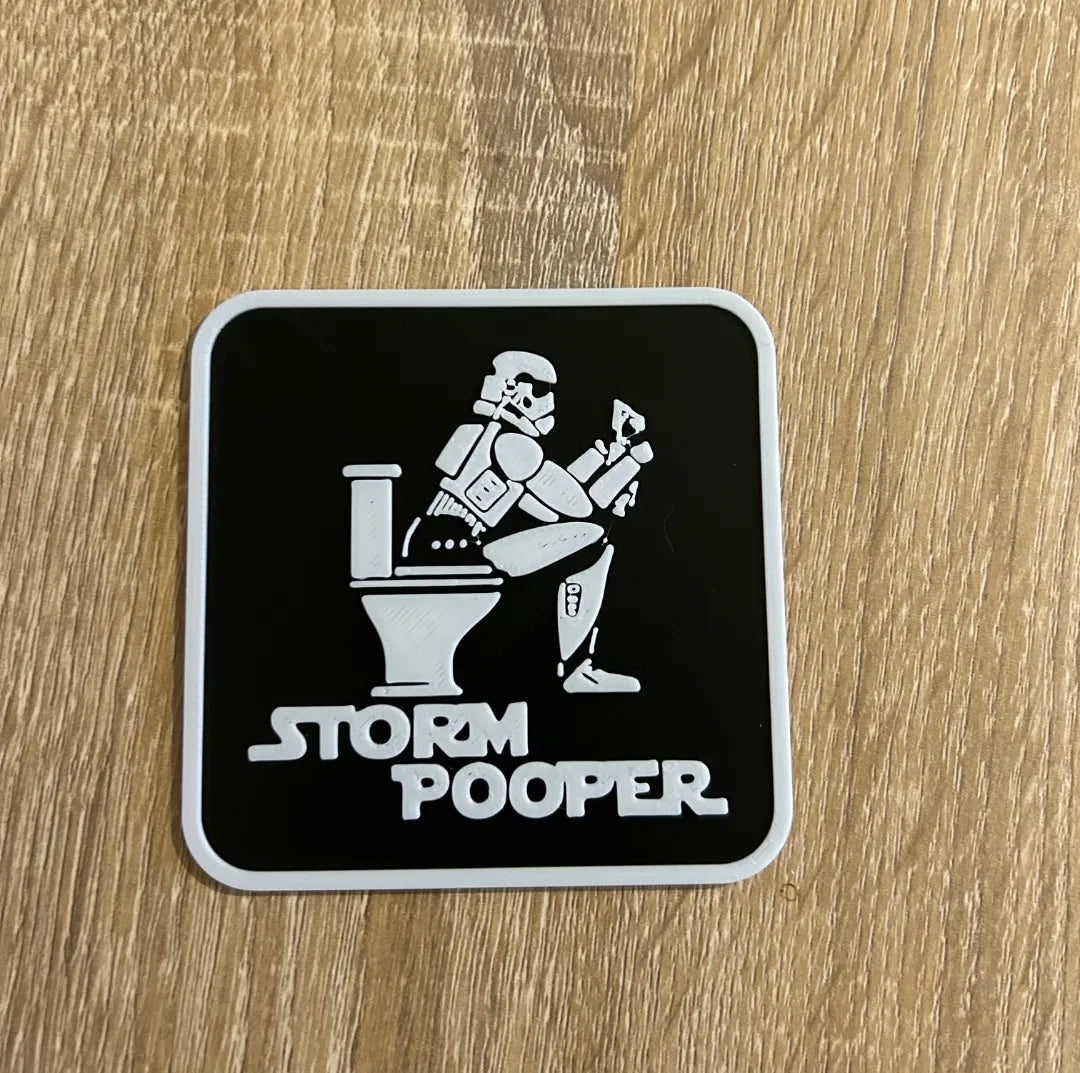 Panneau de toilette Star Wars Stormtrooper - Geek Print