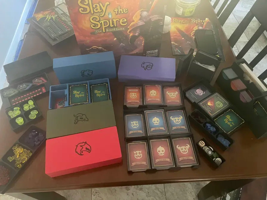 Insert de jeu de plateau Slay the Spire (édition commerciale) - Jeux Print