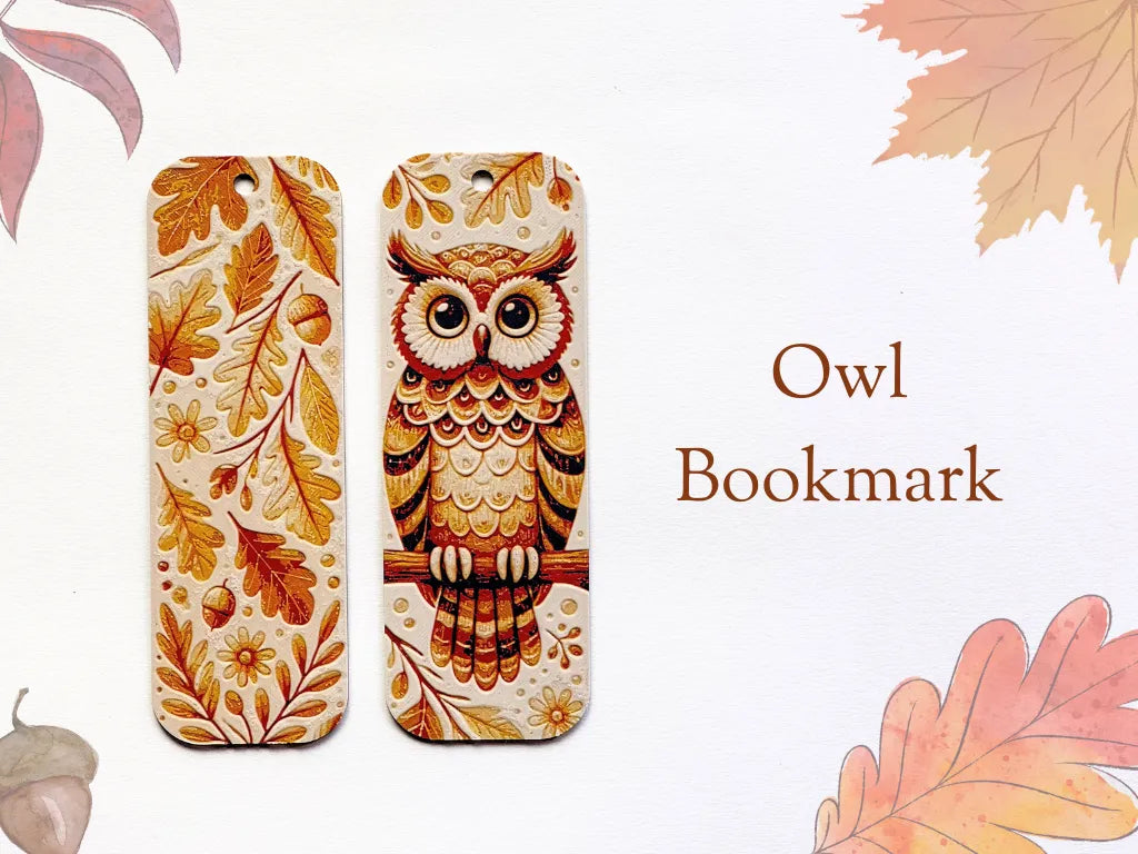 Signet de page Hibou - Cadeau mignon et fonctionnel pour maintenir les pages - Cadeau Print
