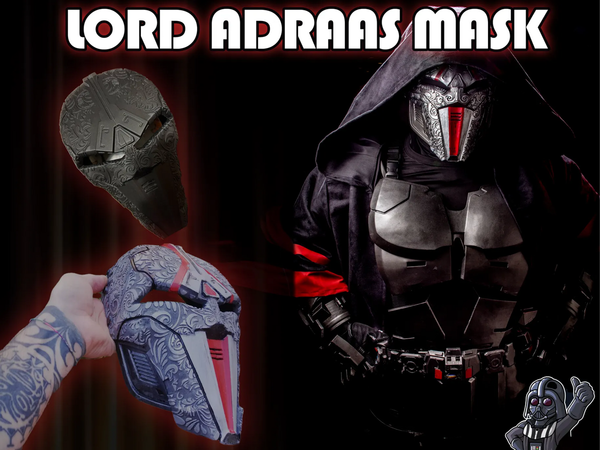 Masque de Lord Adraas – Star Wars - Geek Print
