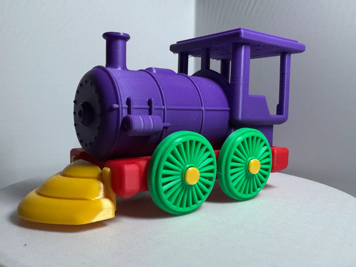 Jouet Train à Vapeur / Jouet Locomotive - Maquette Print