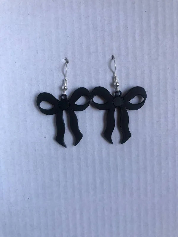 Boucles d'oreilles Dentelle Lazo coquette - Bijoux Print