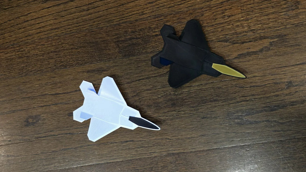 Planeur F-22 Raptor - Maquette Print