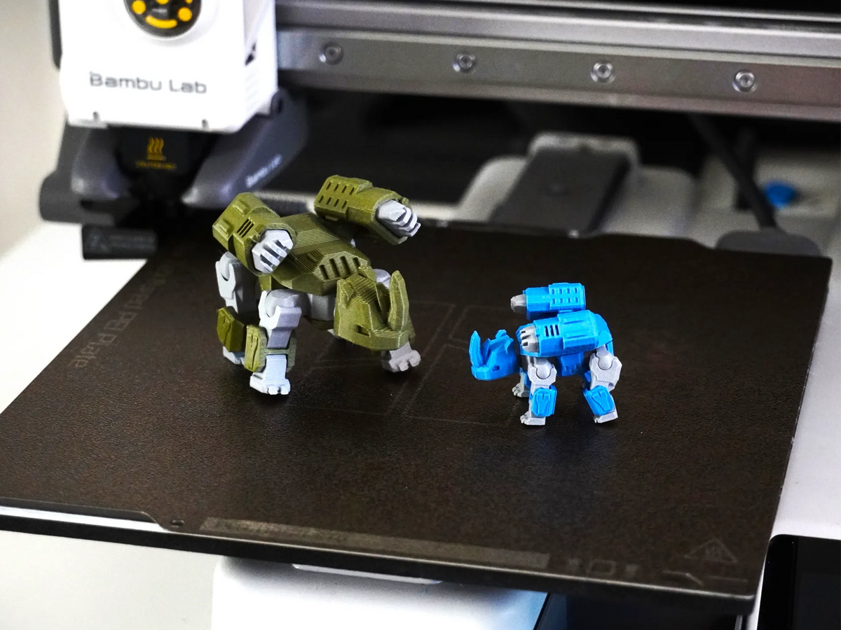 Rhino Brute Mecha - Kit de modèle - Figurine Print