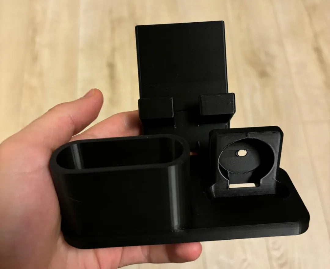 Station de charge pour iPhone, AirPods et Apple Watch - Tech Print