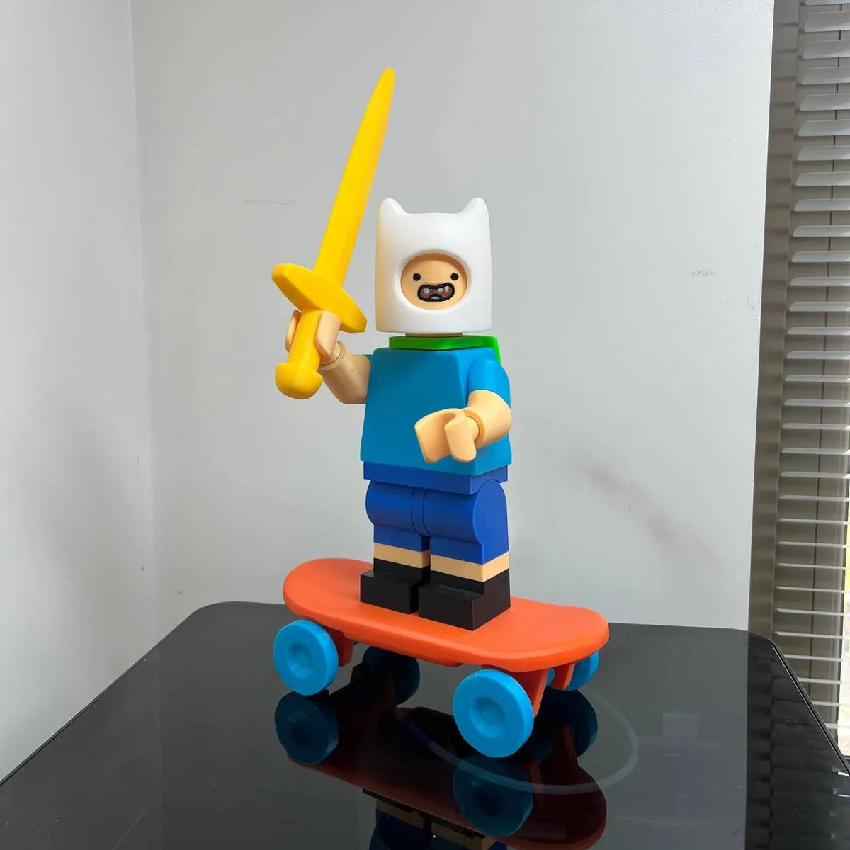Skateboard pour figurine Big Brick (6:1) - Figurine Print