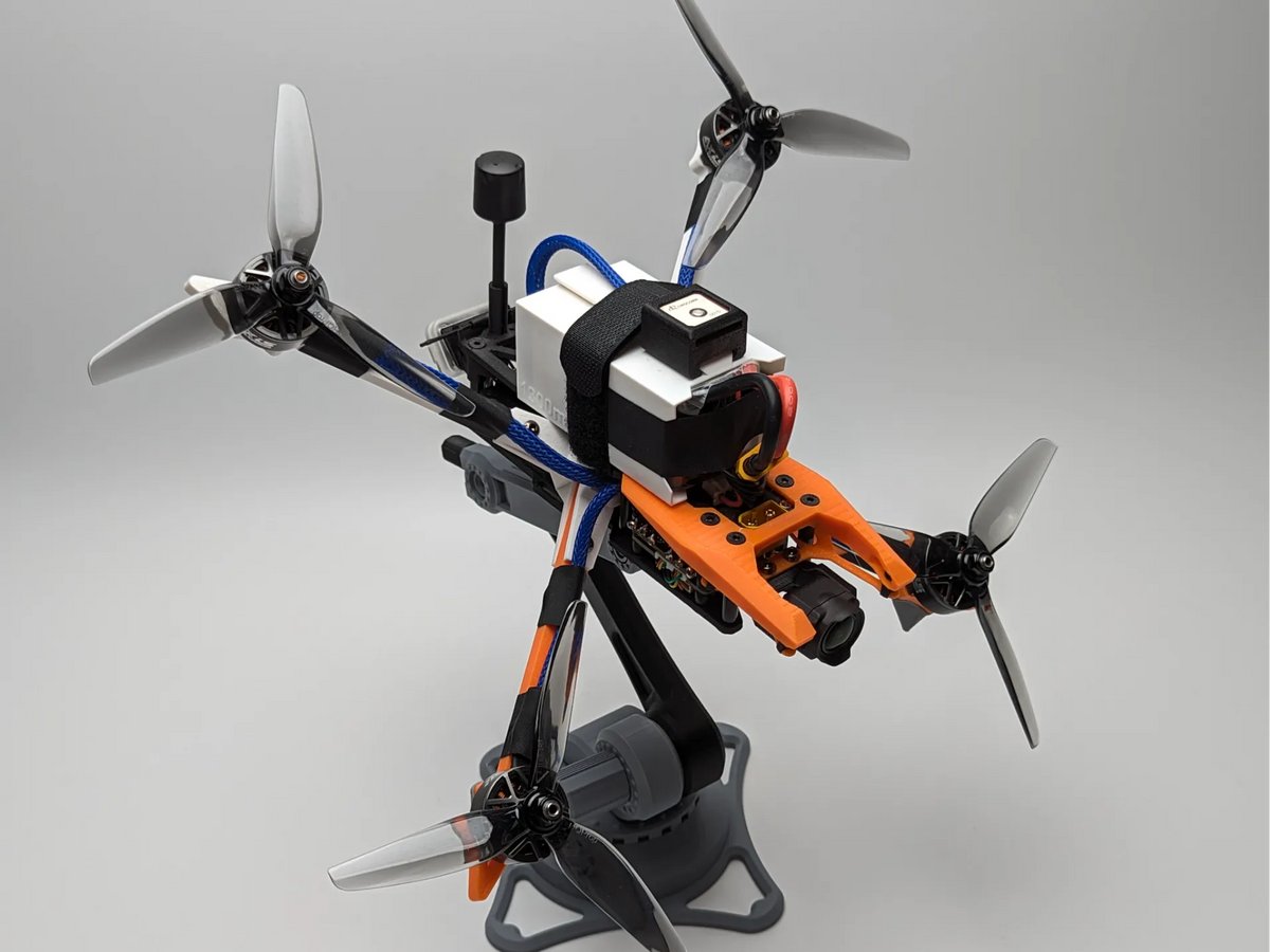 Cadre FPV Grasshopper 5 de 5 pouces à longue portée - Tech Print