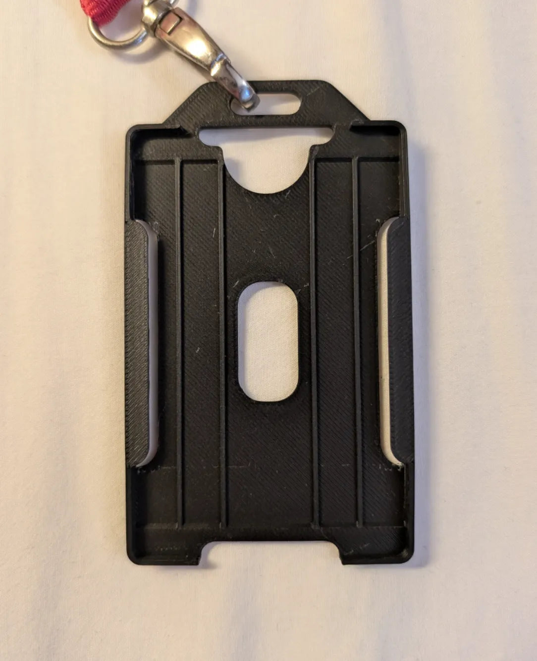 Porte-badge d'identification vertical à enfiler - NFC Print