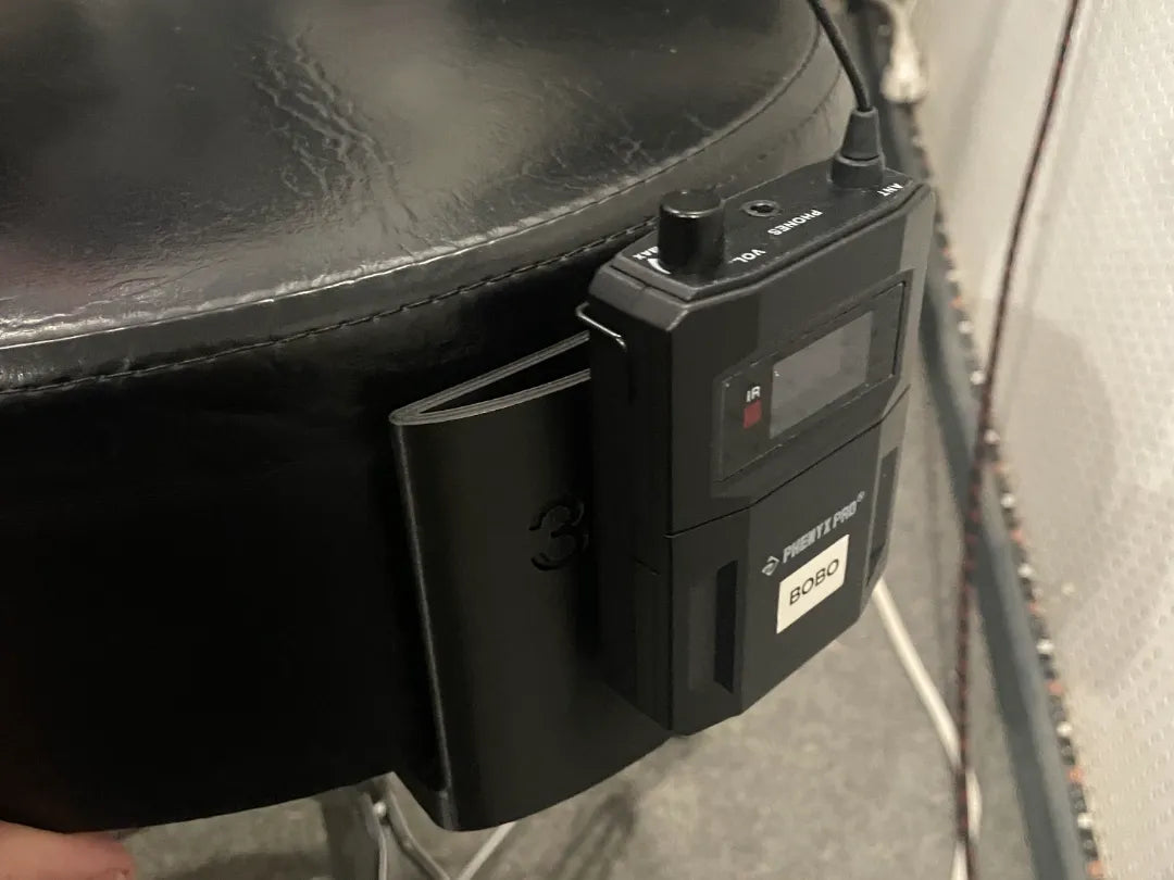 Support intra-auriculaires pour trône de batterie - Music Print