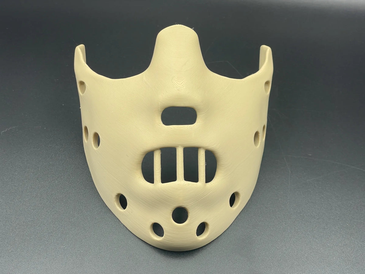Masque de visage effrayant inspiré de Hannibal Lecter - Cosplay Print