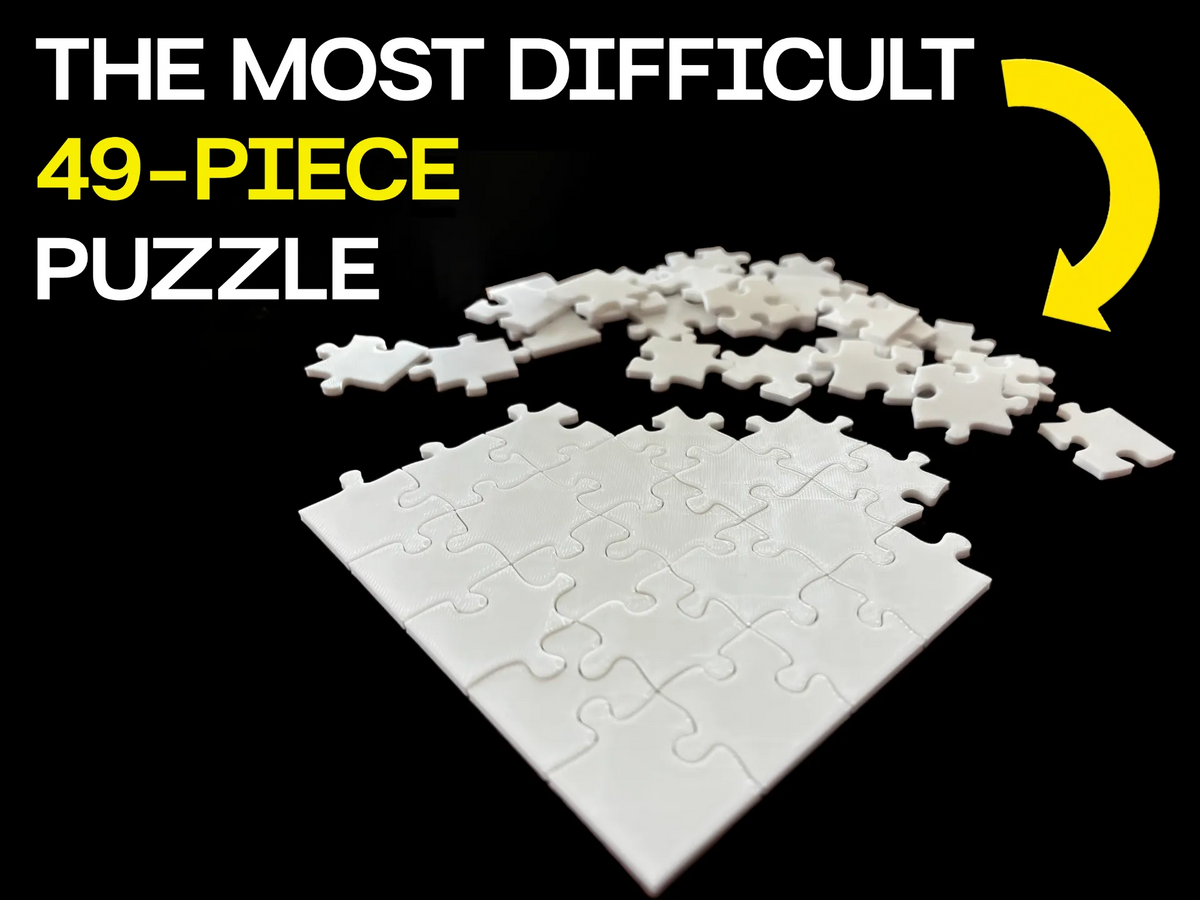 Le casse-tête le plus difficile en 49 pièces - Jeux Print