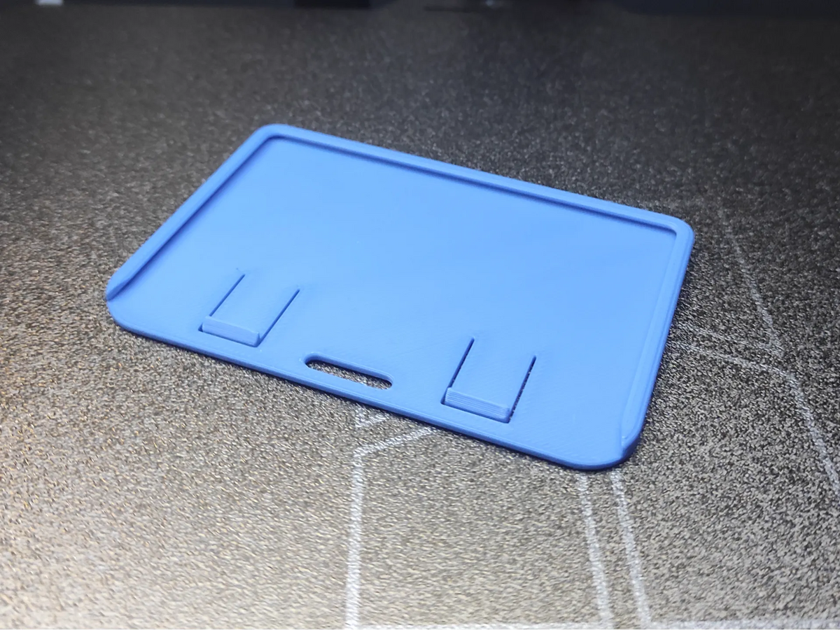 Support personnalisé pour cartes didentité/badges horizontal simple - NFC Print