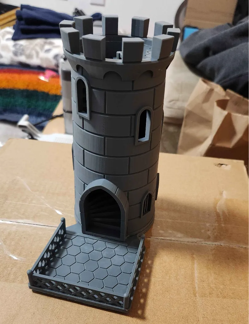 Tour de dés traditionnelle - Geek Print