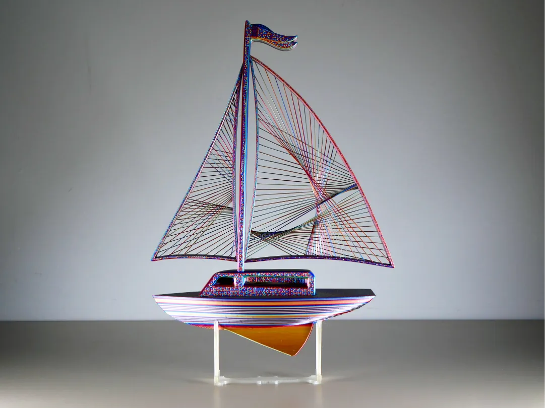 Voilier à cordes - Maquette Print