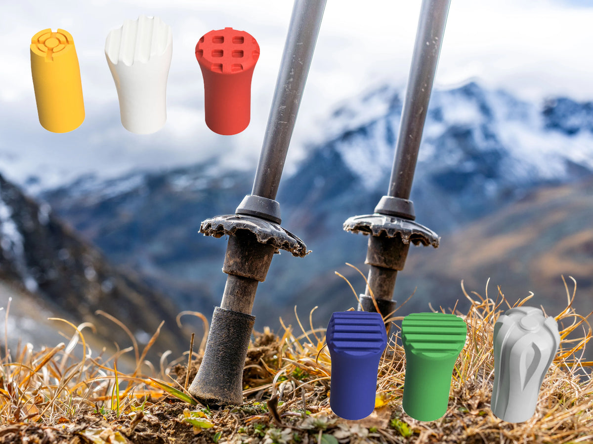 Embouts en caoutchouc pour bâtons de randonnée - Outdoor Print
