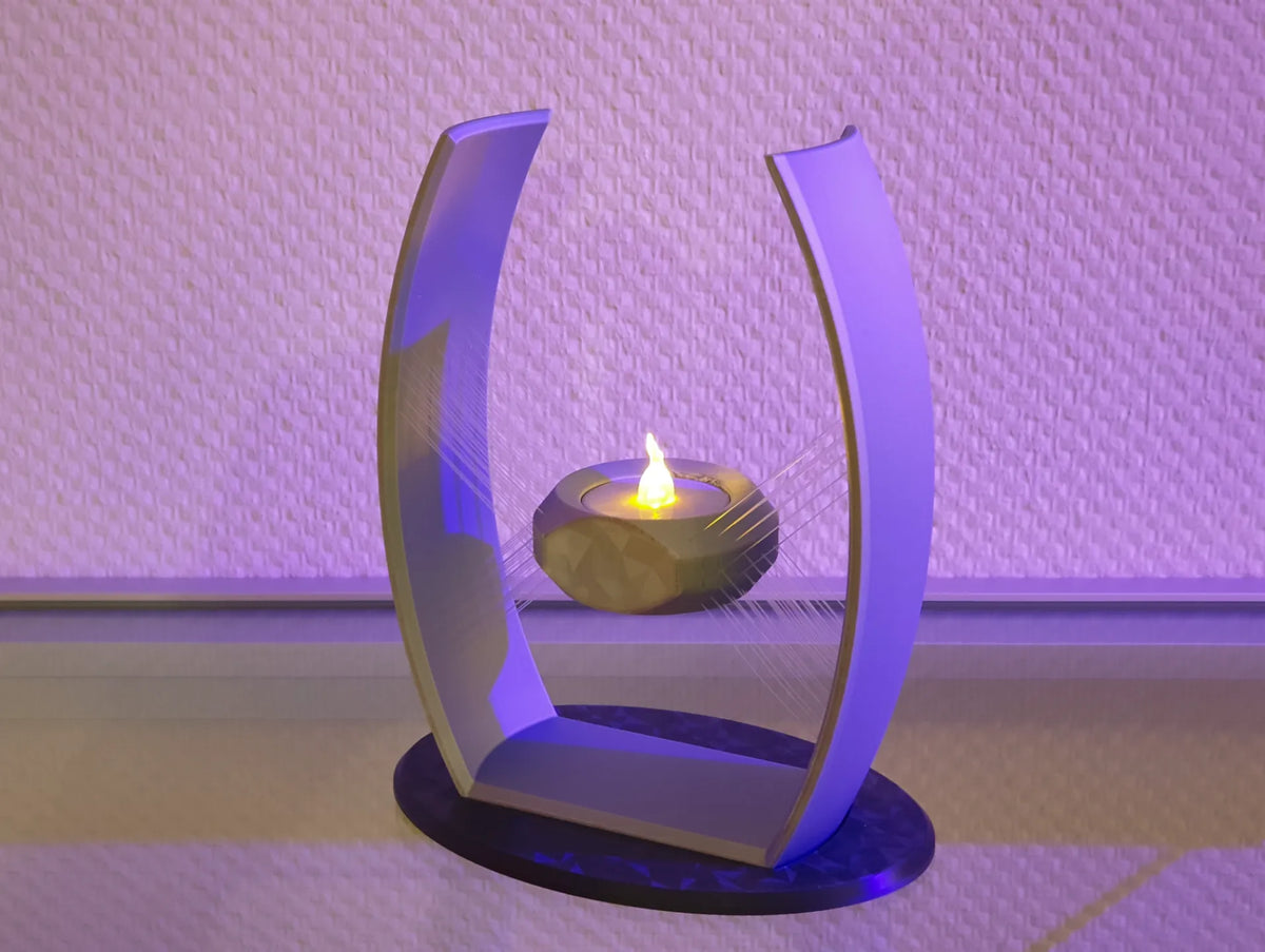 Bougie LED suspendue - Lumière Print