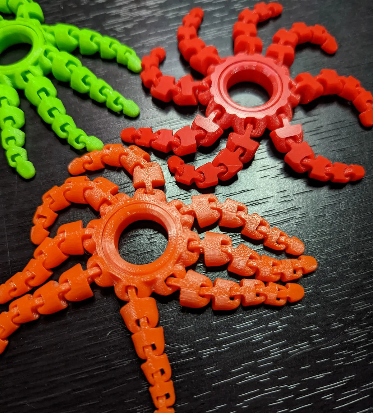 Anneau de pieuvre fidget - Bijoux Print