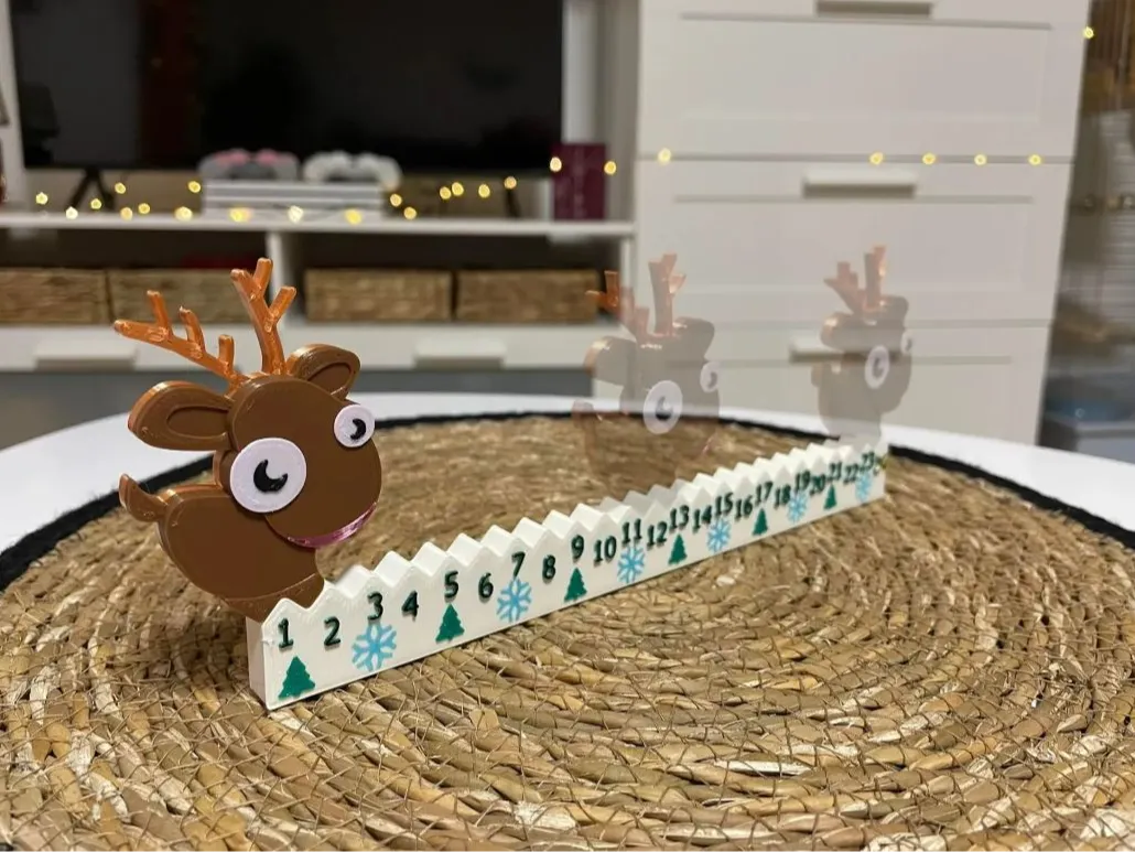 Compte à rebours de Noël / Calendrier de l'Avent - Fêtes Print