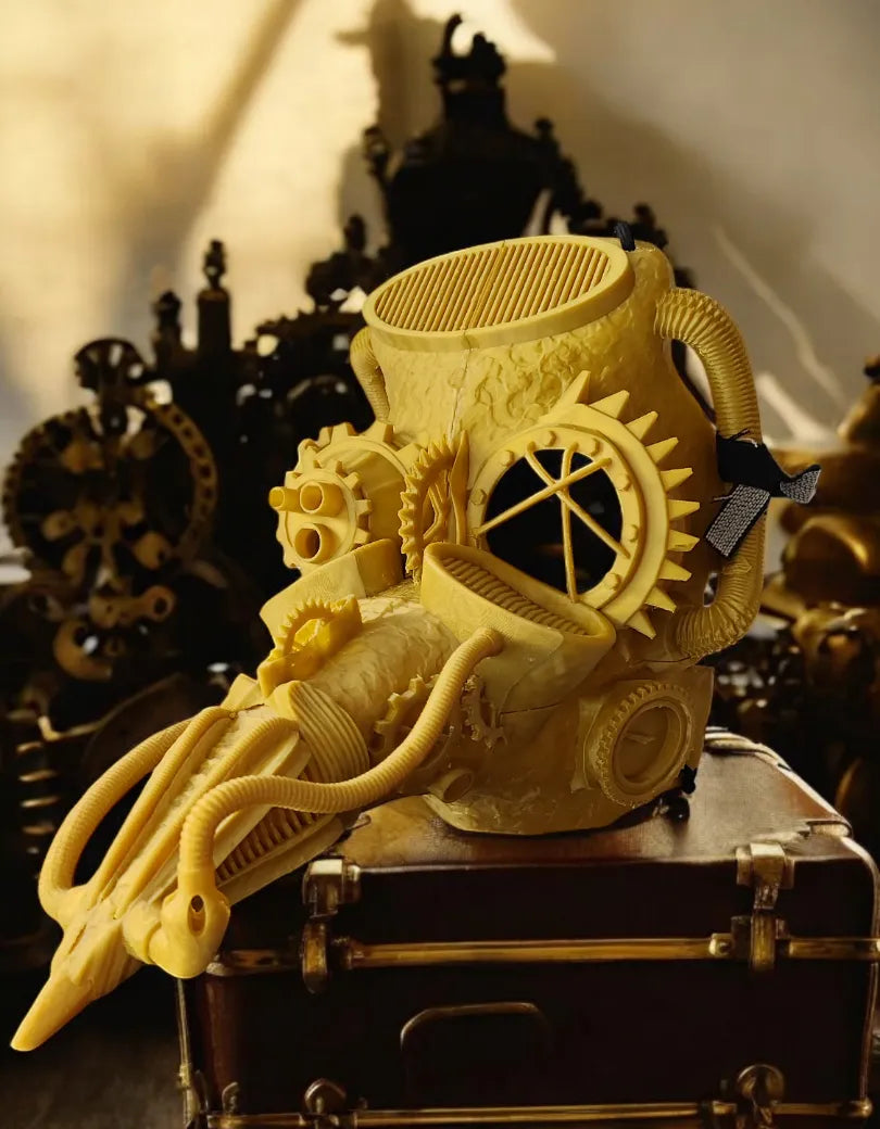 Masque de docteur de la peste steampunk - Cosplay Print