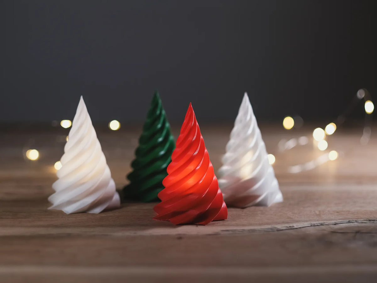Lumière d'arbre de Noël avec base cachée - Fêtes Print