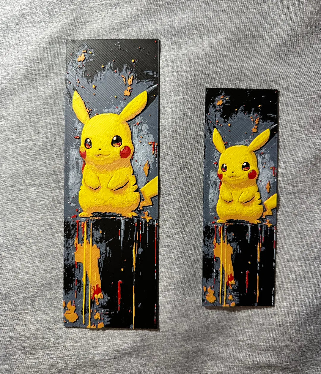 Signet Pikachu Hueforge - 2 tailles - Music Print